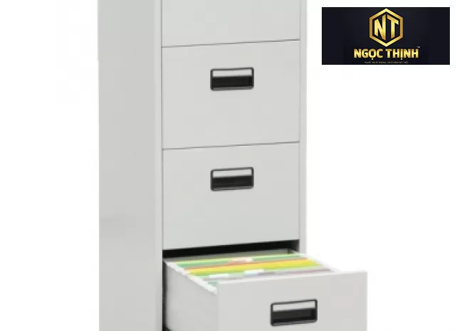 Tủ sắt sơn tĩnh điện gồm 4 ngăn kéo đựng File TU4F